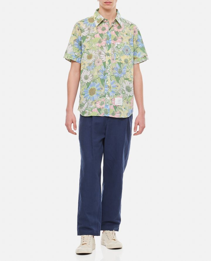 Thom Browne - SHIRT IN ALLOVER PRINTED COTTON VOILE_2