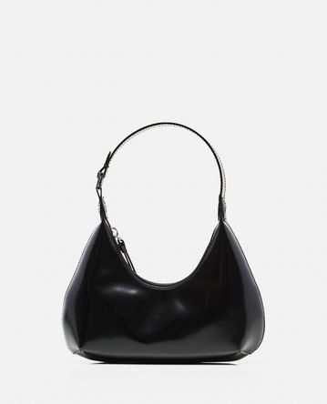 By Far - BABY AMBER PATENT LEATHER SHOULDER BAG