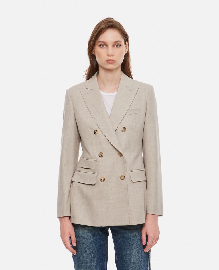 GIACCA DOPPIOPETTO VACILLO IN LANA da Donna - Max Mara | Biffi