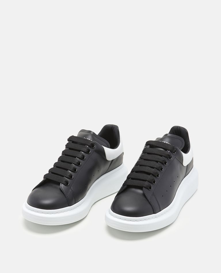 OVERSIZE LARRY LEATHER SNEAKERS for Men - Alexander McQueen