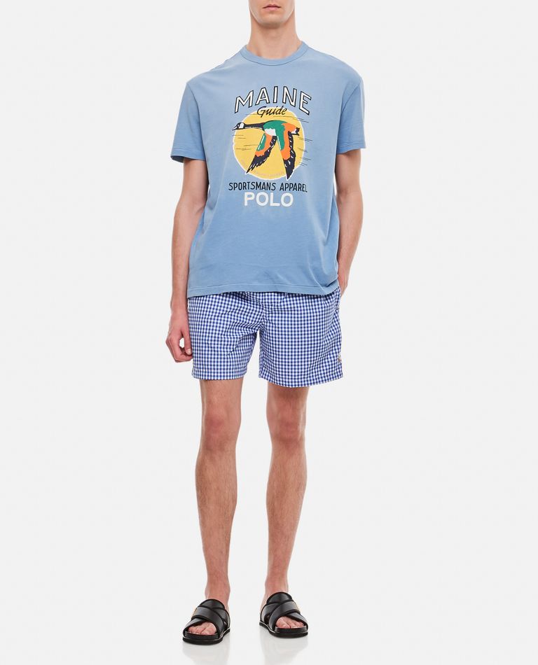 Polo Ralph Lauren  ,  Short Sleeve-t-shirt  ,  Sky Blue XL