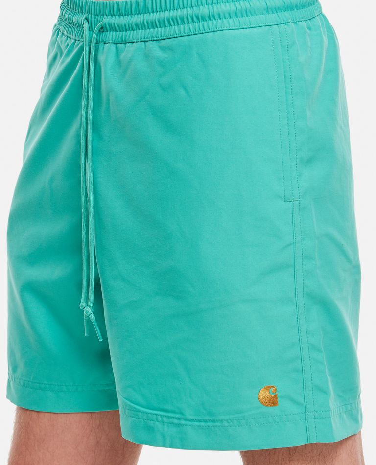 Carhartt WIP  ,  Chase Swim Trunks  ,  Green XS