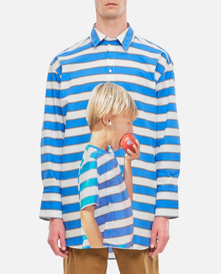 JW Anderson - PRINTED OVERSIZED SHIRT_1