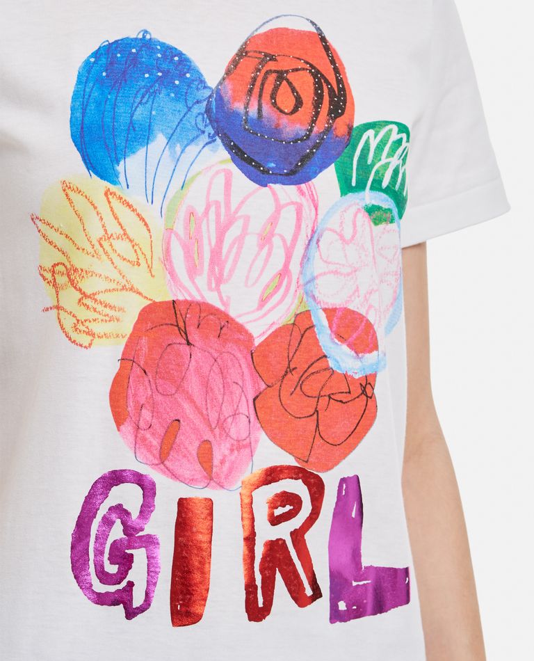 正規店仕入れの Comme - Women for T-SHIRT JERSEY COTTON Des Girl Garçons トップス