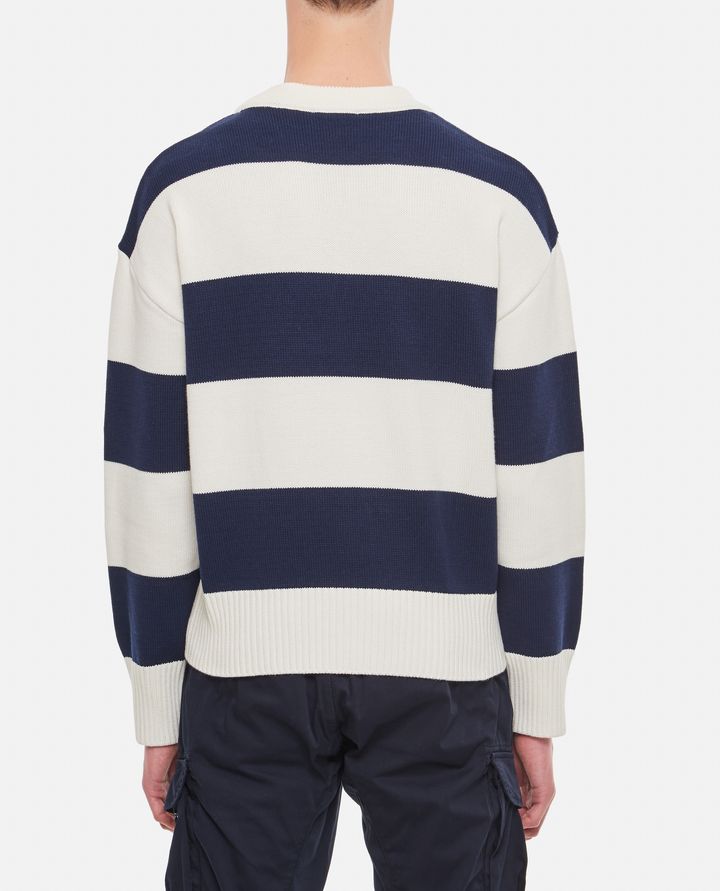 Ami Paris - ADC SWEATER RUGBY STRIPES_3