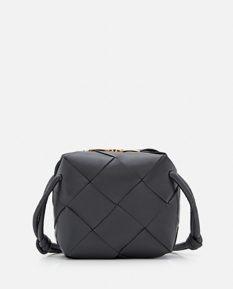 MINI CASSETTE LEATHER CAMERA BAG for Women - Bottega Veneta