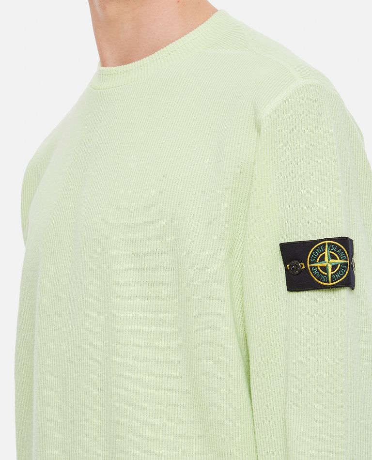 Stone island ribbed on sale sweater