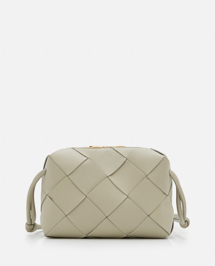 SMALL CASSETTE LEATHER CAMERA BAG for Women Bottega Biffi