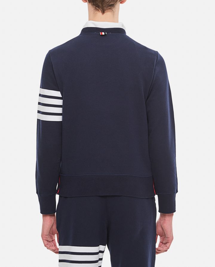 Thom Browne - CLASSIC SWEATSHIRT IN CLASSIC LOOPBACK 4 BAR_7