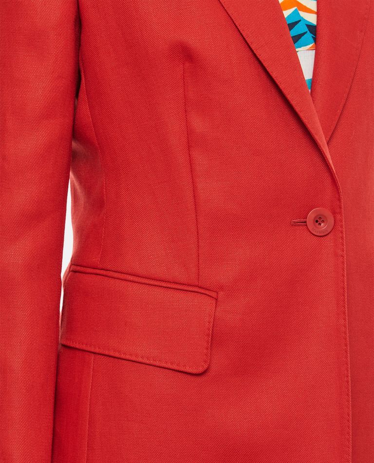 ジャケット MAX MARA SINGLE BREASTED LINEN BLAZER Weekend Max Mara Linen Single-Breasted Blazer | Harrods US