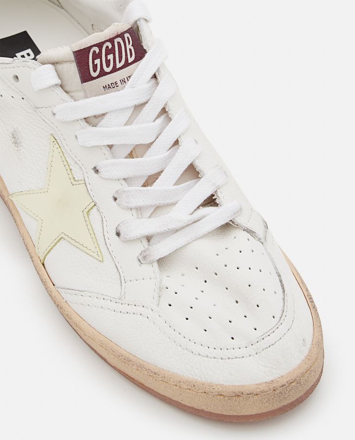 Golden Goose - BALL-STAR NAPPA SNEAKERS_4