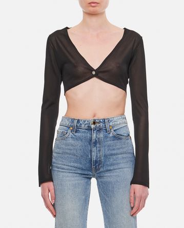 Versace - VISCOSE CROP TOP