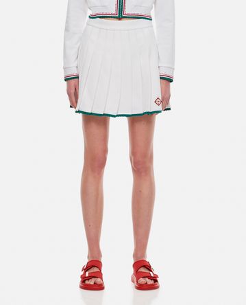 Casablanca - PLEATED MINI SKIRT