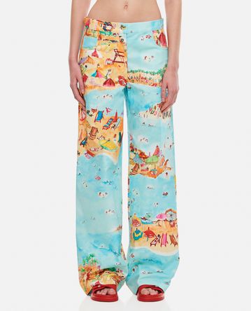 Marco Rambaldi - BEACH PRINTED BAGGY TROUSERS