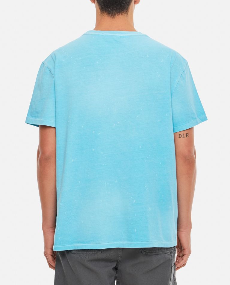 Shop Polo Ralph Lauren Short Sleeve-t-shirt In Sky Blue