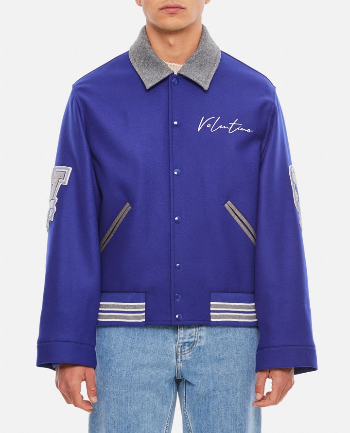Valentino - PATCH EMBROIDERED JACKET_1
