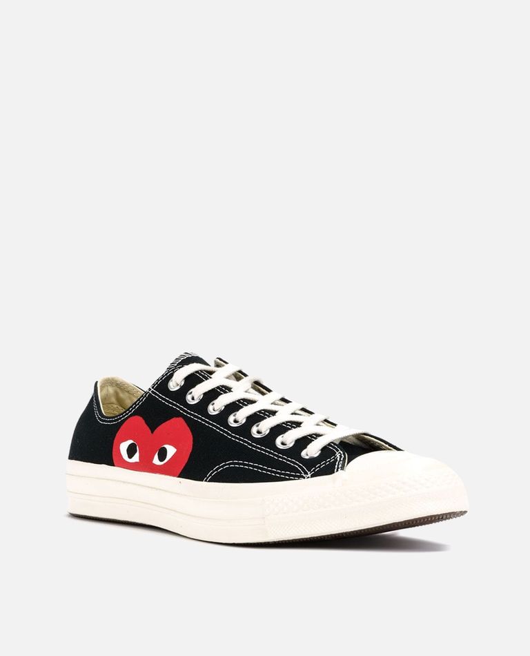 Comme Des GarÃ§ons Play  ,  Comme Des Garãons X Converse Low-top Sneakers  ,  Black 4