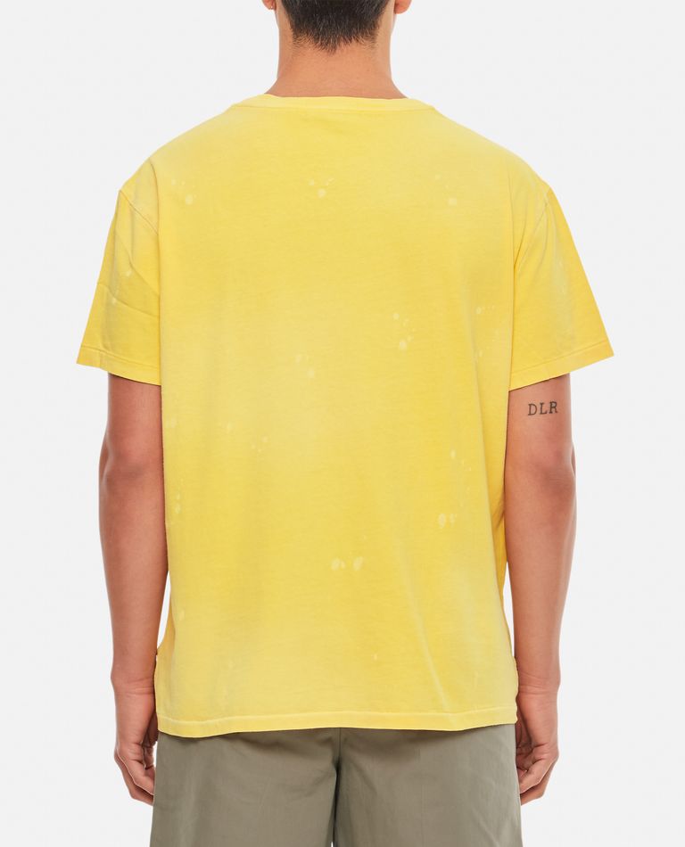 Polo Ralph Lauren Sscnclsm1 Short Sleeve T Shirt In Yellow