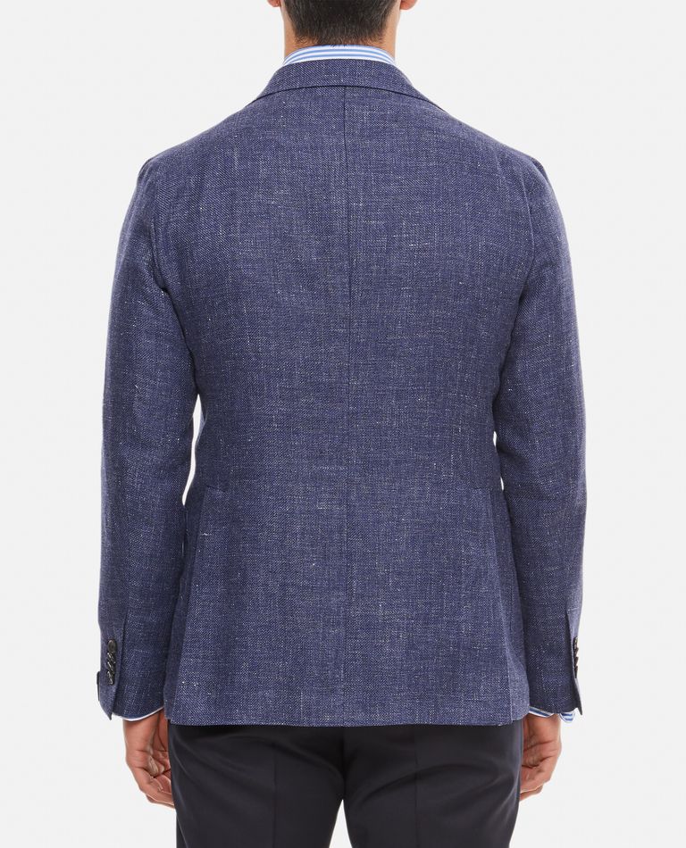 Buy Monte Carlo Men Khaki Cotton Blend Solid Trouser online