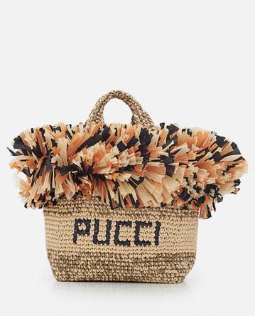 Emilio Pucci - RAFFIA SMALL TOTE BAG
