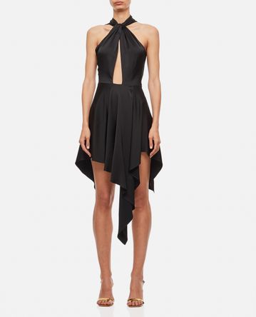 Stella McCartney - ASYMMETRIC VISCOSE LONG DRESS