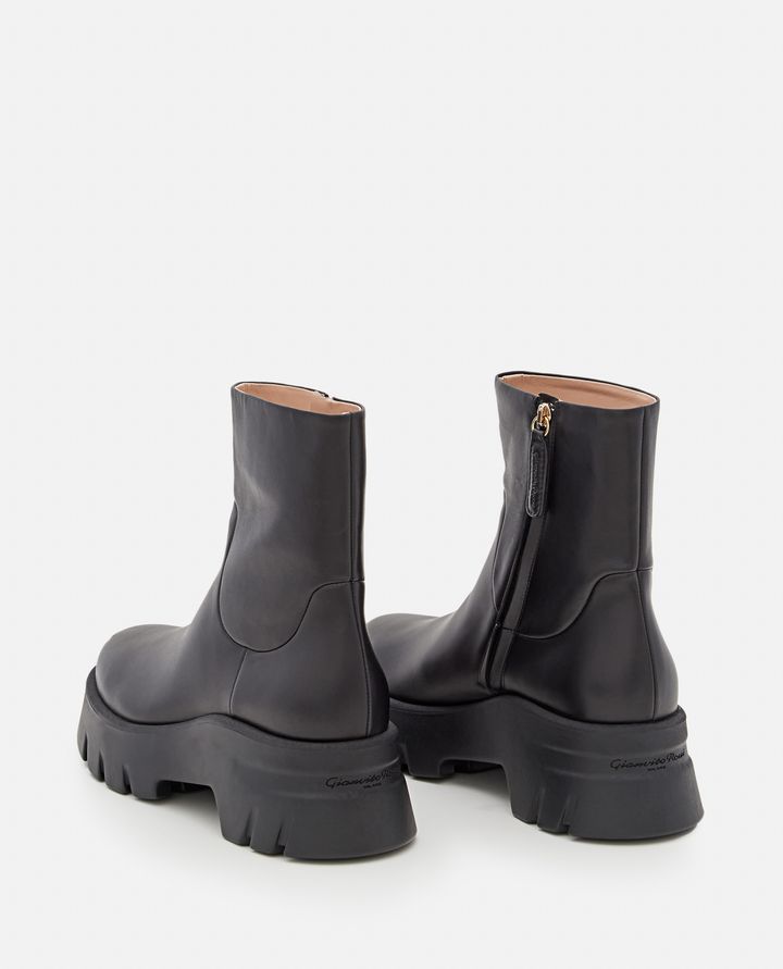 Gianvito Rossi - MONTEY LEATHER BOOTS_3