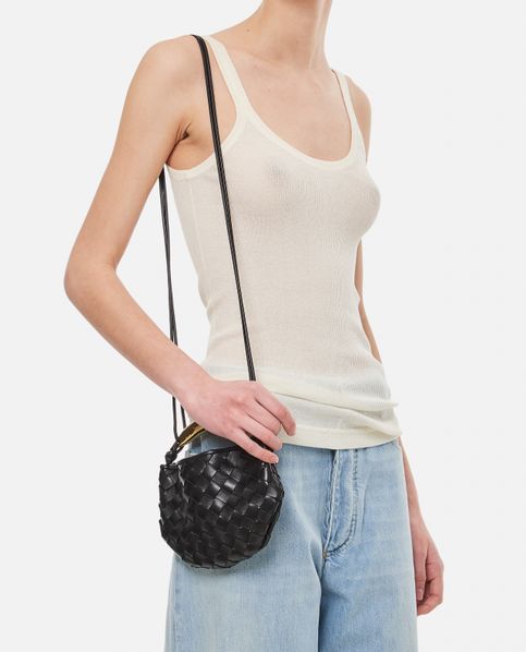 Bottega Veneta - Authenticated Sardine Handbag - Leather Black Plain for Women, Never Worn