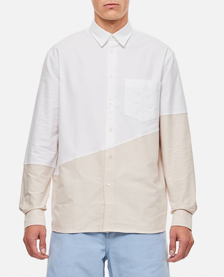 JW Anderson - TWO TONE CLASSIC FIT SHIRT_1