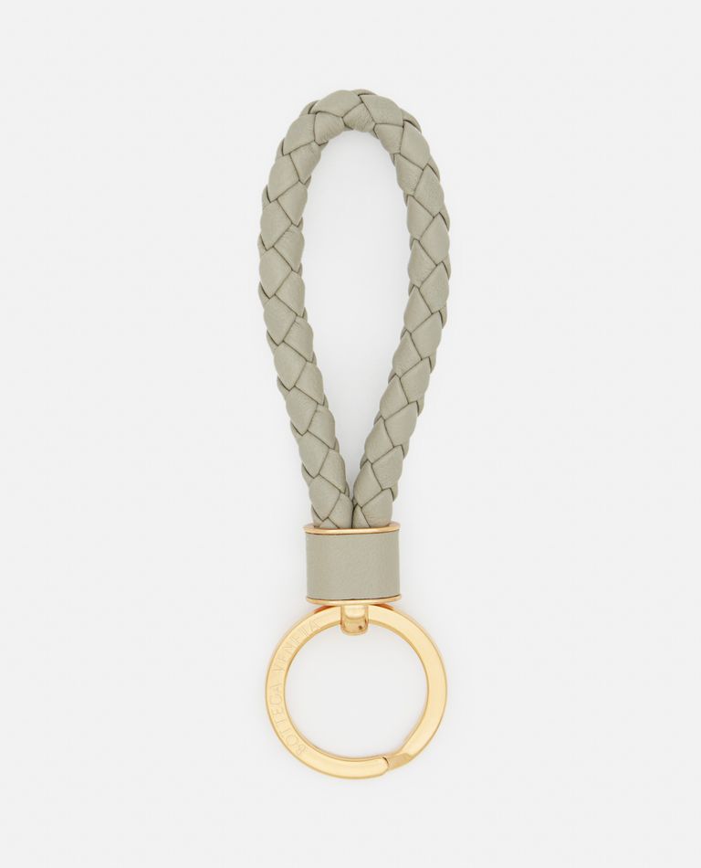 VIP【送料関税込】BOTTEGA VENETA INTRECCIO LEATHER KEYRING Bottega Veneta Leather Intreccio Keyring | Harrods US
