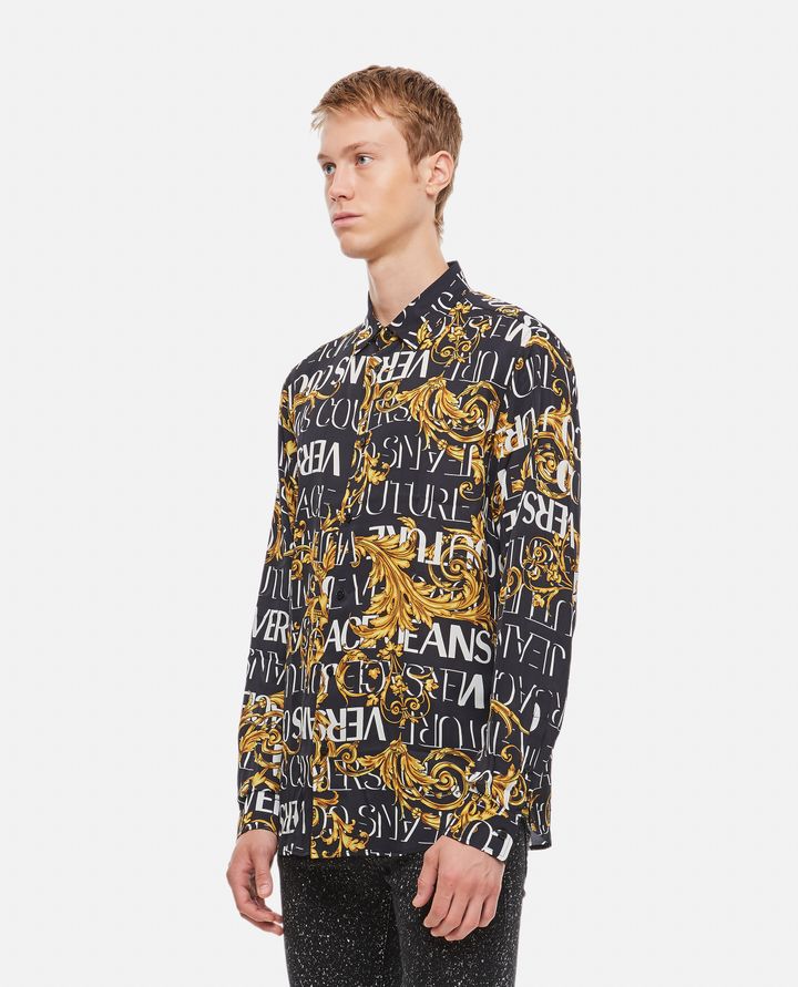 Versace Jeans Couture - CAMICIA CON STAMPA ALL-OVER_2
