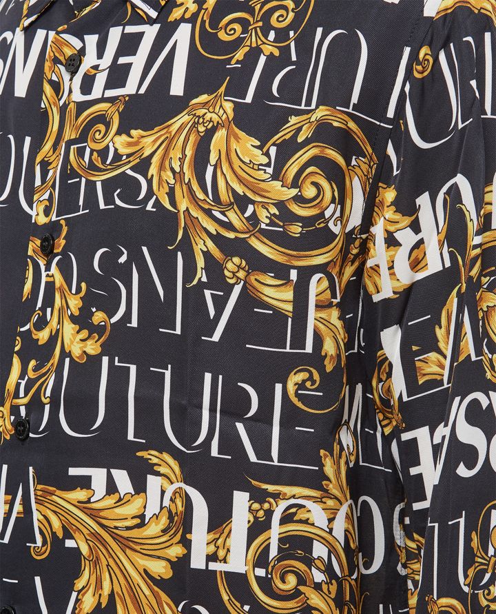Versace Jeans Couture - CAMICIA CON STAMPA ALL-OVER_4