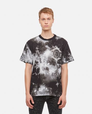 Versace Jeans Couture - GALAXY PRINTED COTTON T-SHIRT