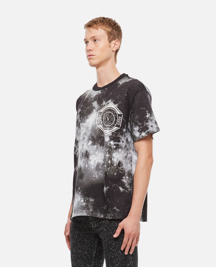 Versace Jeans Couture - GALAXY PRINTED COTTON T-SHIRT_2