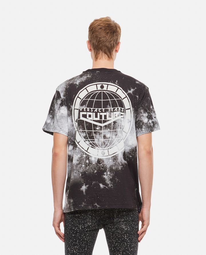 Versace Jeans Couture - GALAXY PRINTED COTTON T-SHIRT_3