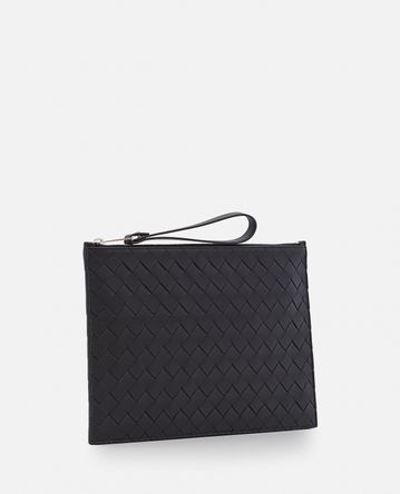 Bottega Veneta - CLUTCH INTRECCIATA IN PELLE