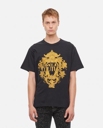 Versace Jeans Couture - PRINTED COTTON T-SHIRT