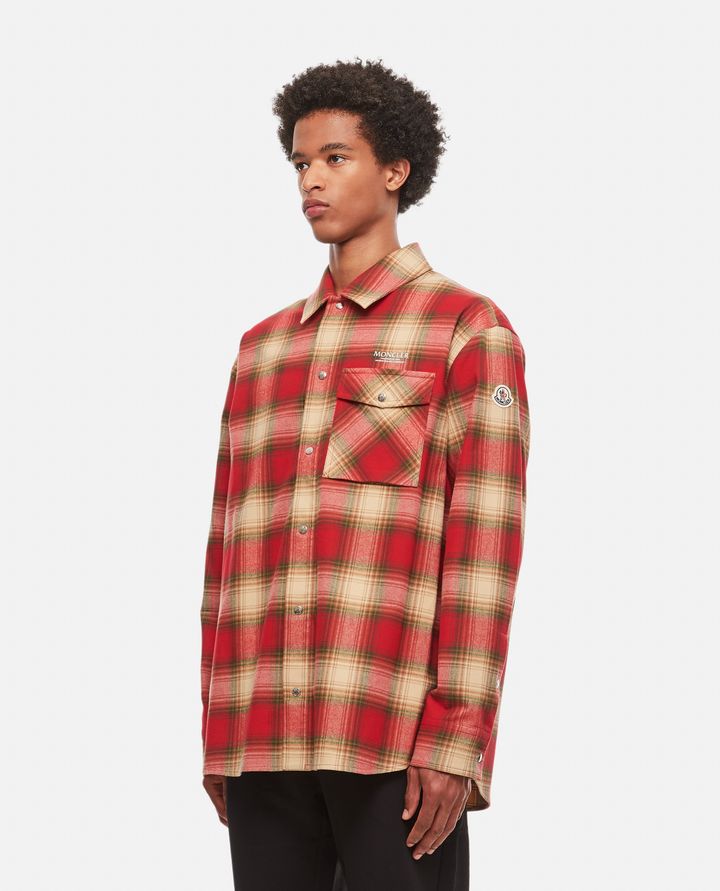 Moncler - COTTON CHECKED OVERSHIRT_2