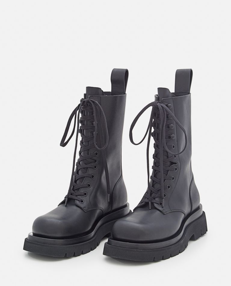 BOTTEGA VENETA BV LUG LEATHER BOOTS