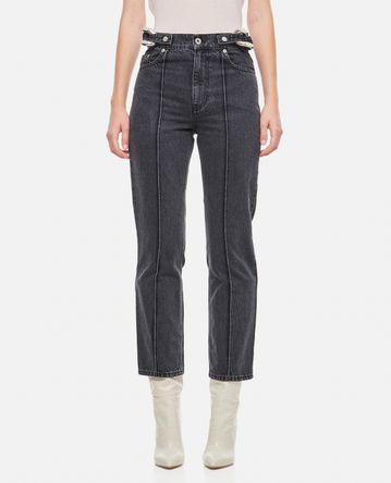 JW Anderson - CHAIN LINK SLIM FIT JEANS