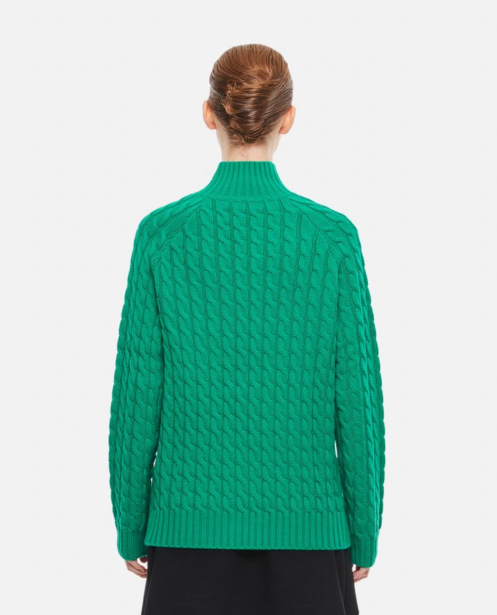 JW Anderson - CABLE KNIT HENLEY JUMPER_3