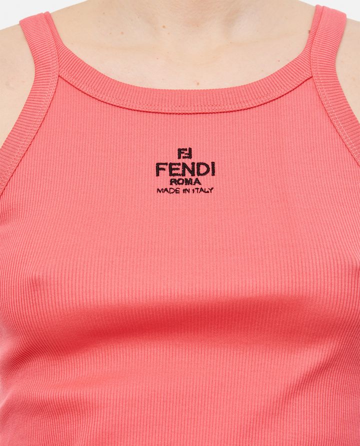 Fendi - COTTON FENDI TANK TOP_4
