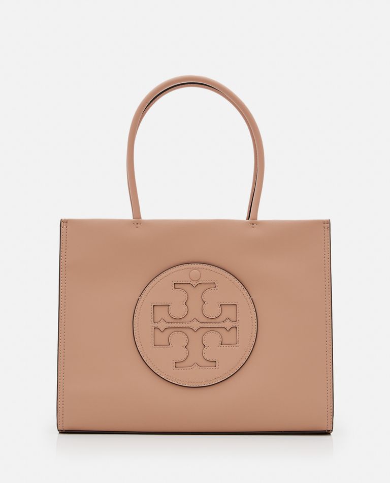 Tory Burch Brown Ella Faux-leather Tote Bag