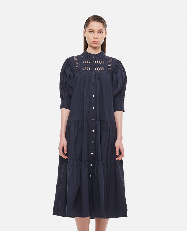 THORA COTTON MIDI DRESS for Women Sea New York sale Biffi