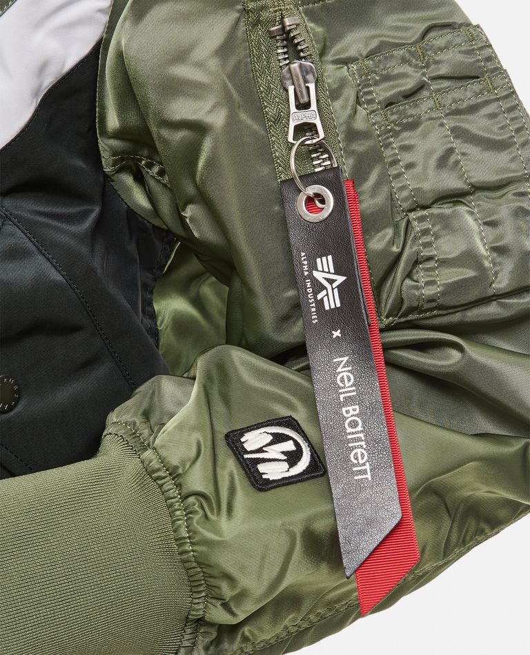 'NEIL BARRETT X ALPHA INDUSTRIES' BOMBER JACKET