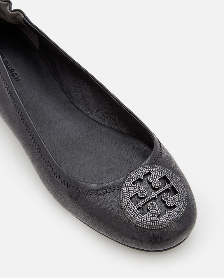 Tory burch metallic on sale flats