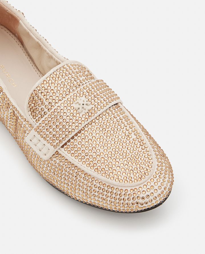 Tory Burch - LEATHER BALLET LOAFERS_4