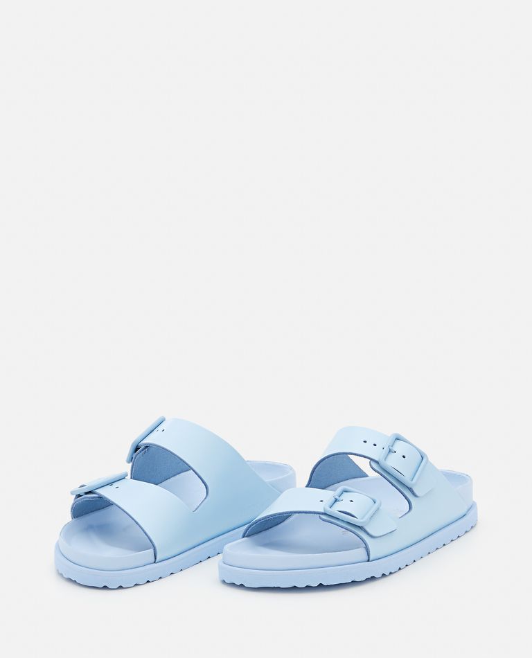 Birkenstock 1774  ,  Arizona Brushed Leather Sandals  ,  Sky Blue 39