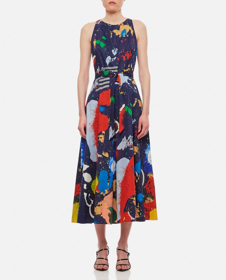 Ralph Lauren Collection  ,  Printed Midi Dress  ,  Multicolor 10