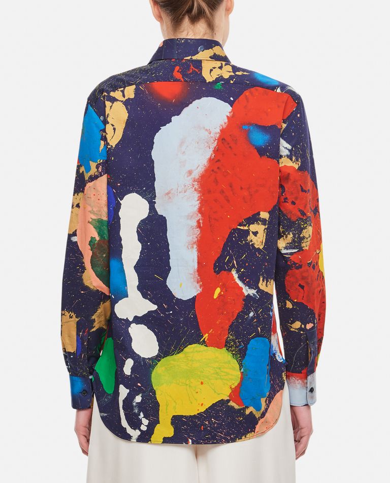 Shop Ralph Lauren Cotton Printed Shirt In Multicolor