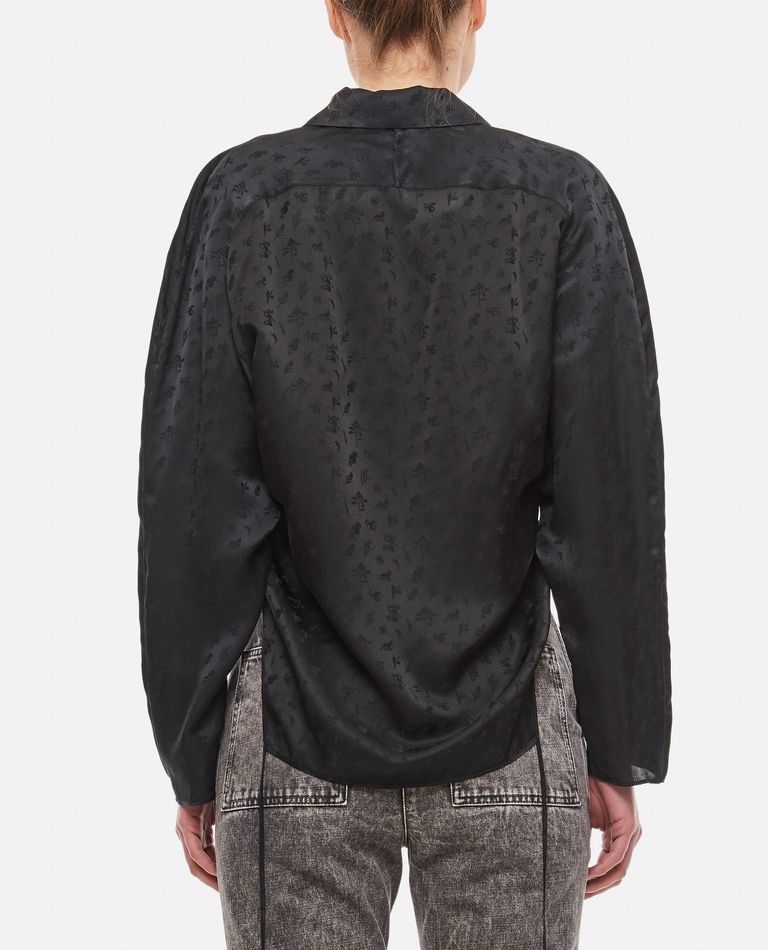 Shop Kiko Kostadinov Two Way Shirt In Black